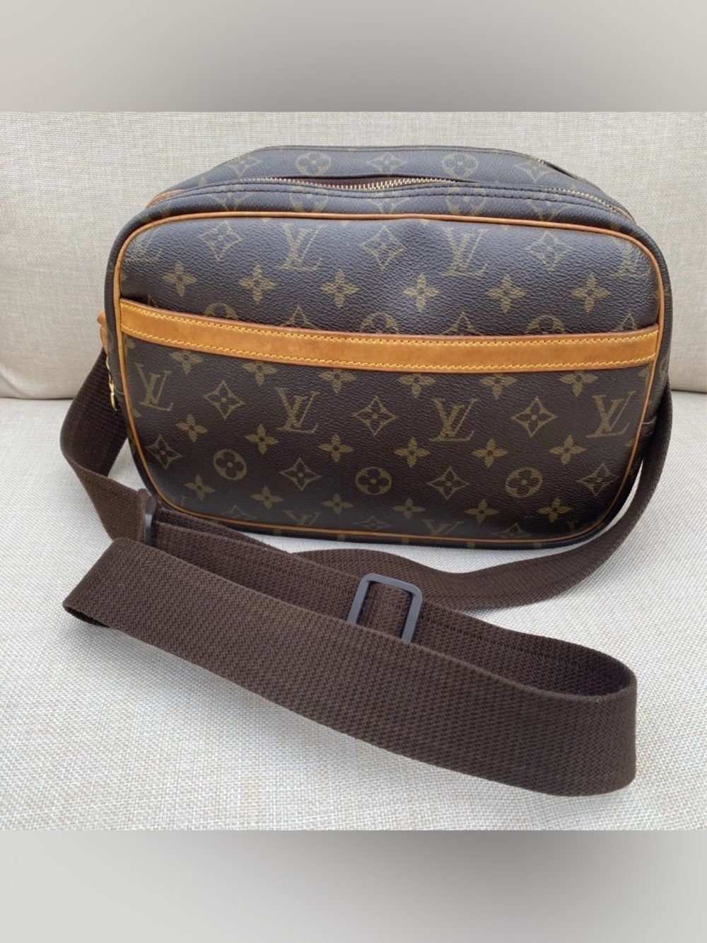 Louis Vuitton Brown Monogram Crossbody Bag